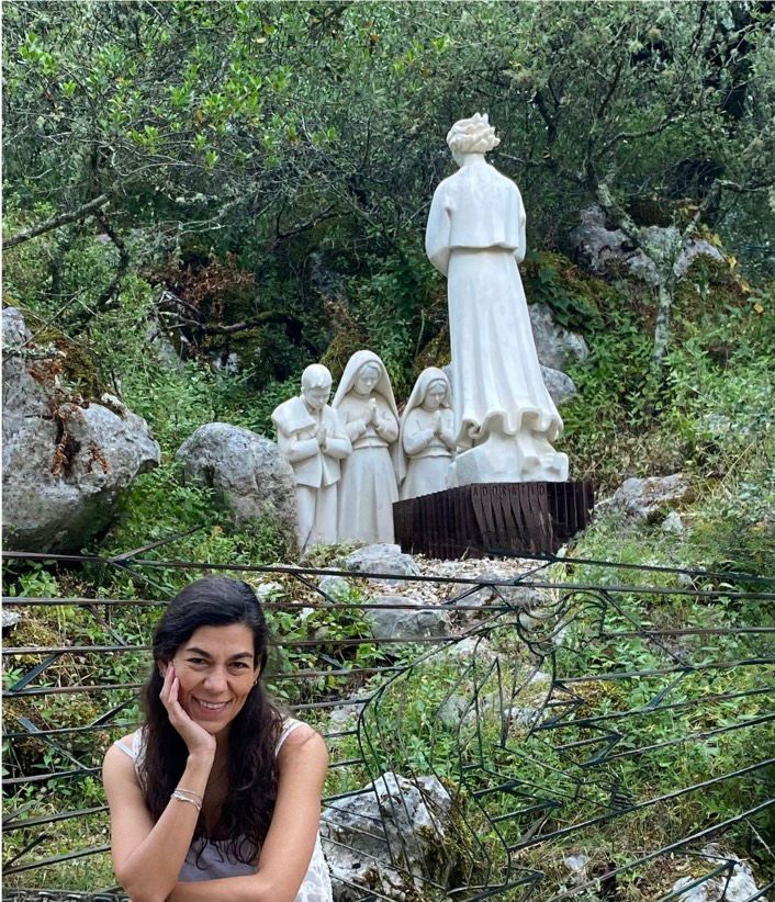 Loreto de Nordenflycht en el desierto